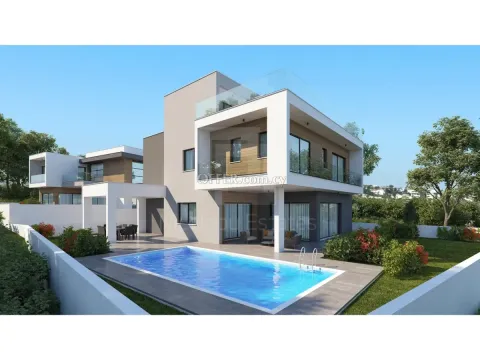 New luxury four bedroom villa in Mouttagiaka tourist area - Main Photo