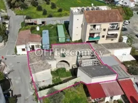 Two-storey incomplete listed house in Pera Chorio, Nicosia - Main Photo