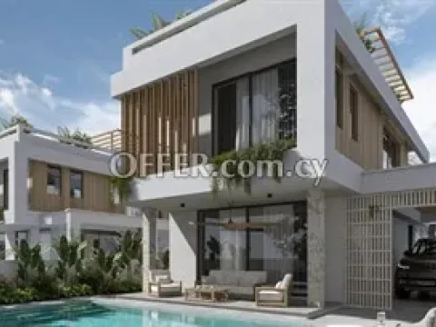 3 Bedroom Luxury House With Roof Garden  In Paralimni, Famagusta - Main Photo