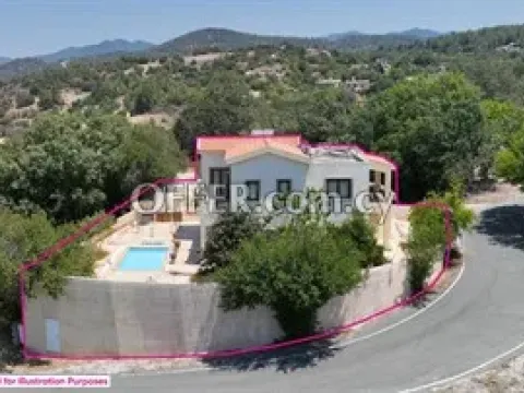 4-Bedroom Detached Villa with Panoramic Sea & Nature Views – Lysos, Pa - Main Photo