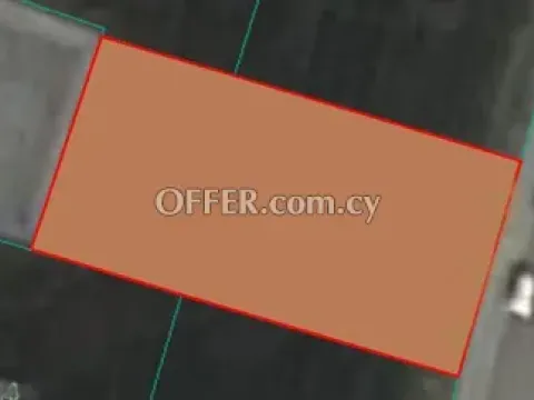 Residential Plot Of 601 Sq.M.  In Psimolofou, Nicosia - 2