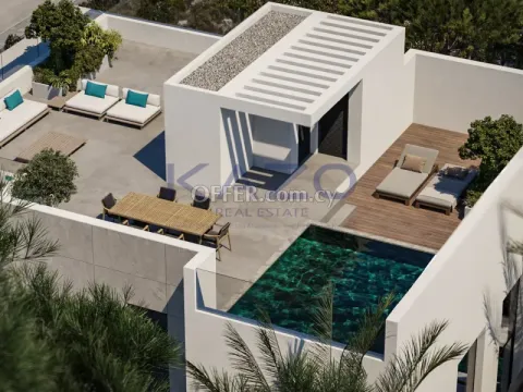 Modern Moni Villa With Sea View And Pool - 13