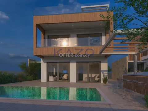 Modern Pegeia Villa with Sea View and Pool - 4