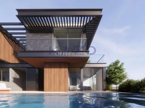 Modern Sea Front Villa in Beautiful Chloraka - Main Photo