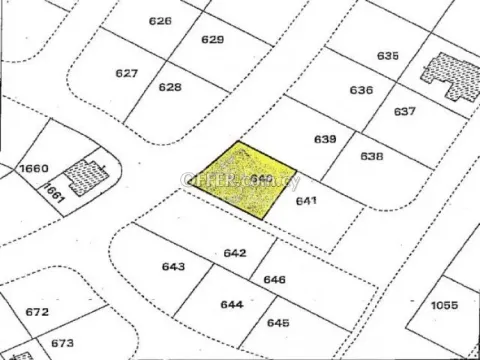 Land, Plot, Nicosia, Strovolos, Chryseleousa, 515m² - Main Photo