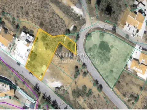 Land, Plot, Nicosia, Evrychou, 1,011m² - Main Photo