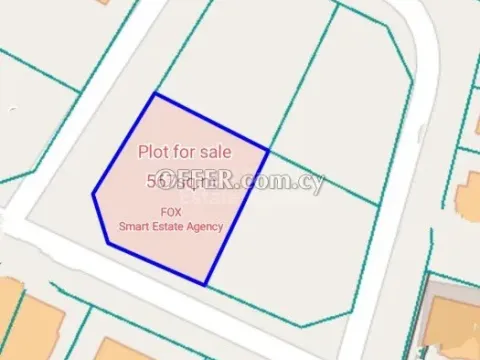 Land, Plot, Nicosia, Palouriotissa, 567m² - Main Photo