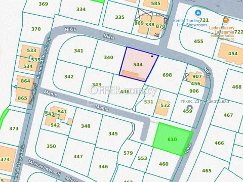 Land, Plot, Nicosia, Lakatameia, 575m² - Main Photo