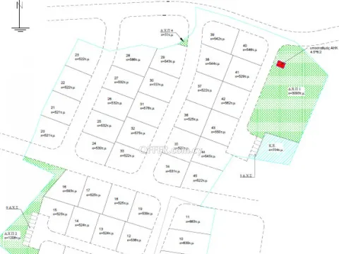 Land, Plot, Nicosia, Geri, 586m² - Main Photo