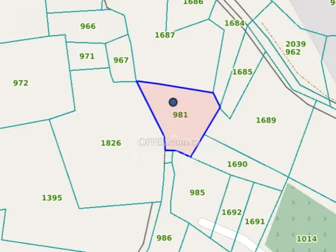 Land, Plot, Nicosia, Agia Varvara, 846m² - Main Photo