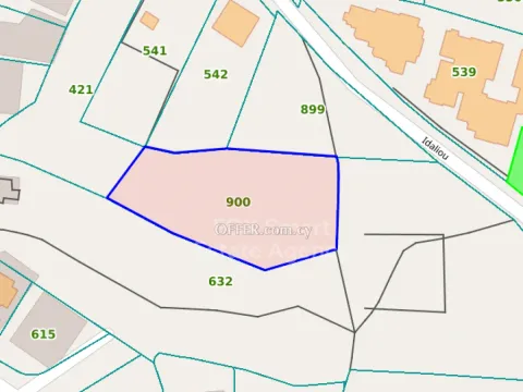 Land, Field, Nicosia, Geri, 1,904m² - Main Photo