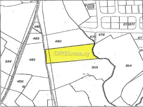Land, Plot, Nicosia, Dali, 7,312m² - Main Photo