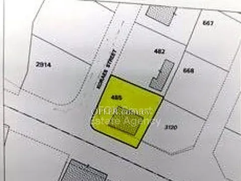 Land, Plot, Nicosia, Strovolos, Agios Dimitrios, 604m² - Main Photo