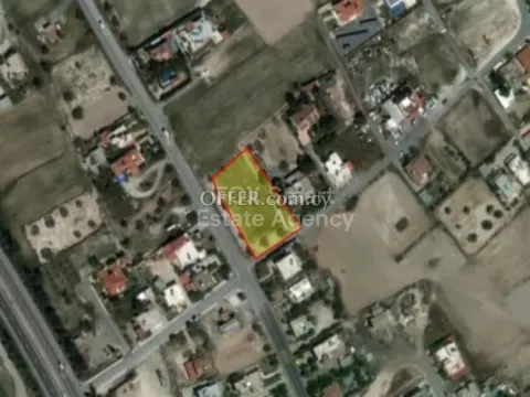 Land, Plot, Nicosia, Alampra, 1,301m² - Main Photo