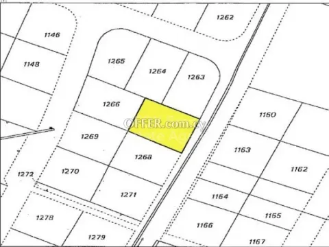 Land, Plot, Nicosia, Psimolofou, 520m² - Main Photo