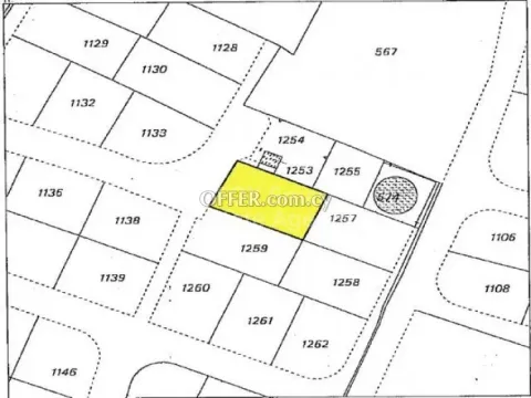 Land, Plot, Nicosia, Psimolofou, 557m² - Main Photo