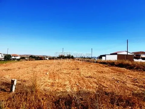 Land, Plot, Nicosia, Meniko, 537m² - Main Photo