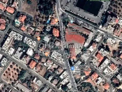 Land, Plot, Nicosia, Strovolos, Chryseleousa, 456m² - Main Photo