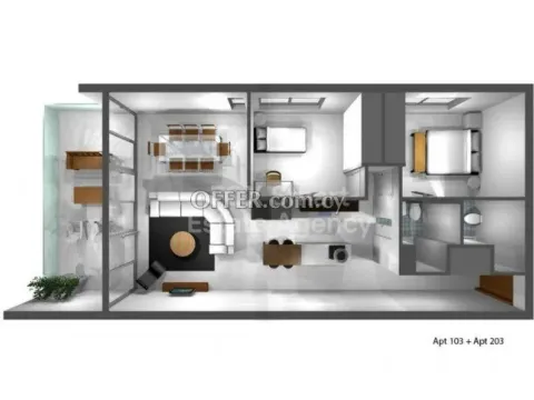 Apartment, For Sale, Nicosia, Aglantzia - Main Photo