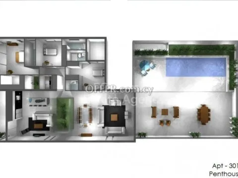 Apartment, For Sale, Nicosia, Aglantzia - Main Photo