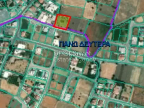 Land, Field, Nicosia, Deftera Pano, 1,691m² - Main Photo