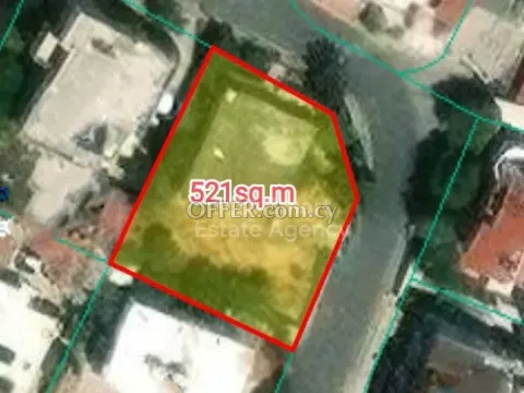Land, Plot, Nicosia, Strovolos, Chryseleousa, 521m² - Main Photo
