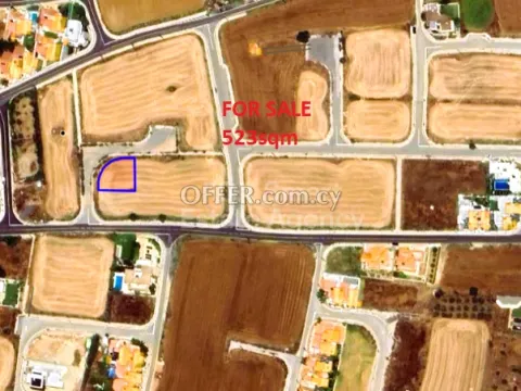 Land, Plot, Nicosia, Psimolofou, 523m² - Main Photo