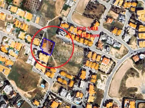 Land, Plot, Nicosia, Strovolos, Agios Vasileios, 1,310m² - Main Photo