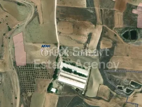 Land, Field, Nicosia, Akaki, 1,673m² - Main Photo