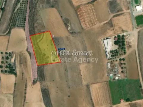 Land, Field, Nicosia, Akaki, 4,014m² - Main Photo