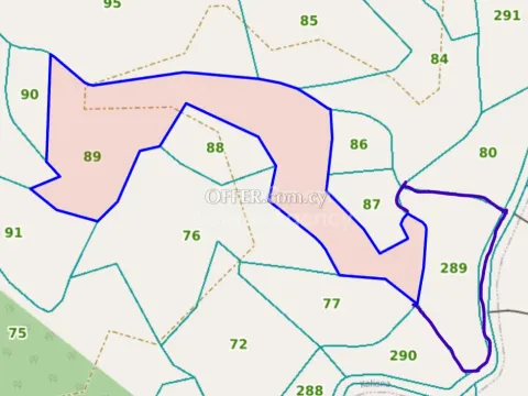 Land, Agricultural Land, Nicosia, Kaliana, 12,413m² - Main Photo