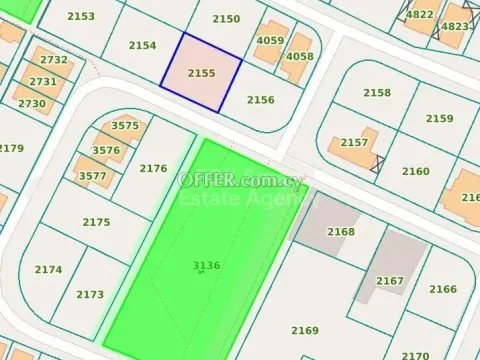 Land, Plot, Nicosia, Strovolos, Agios Vasileios, 494m² - Main Photo
