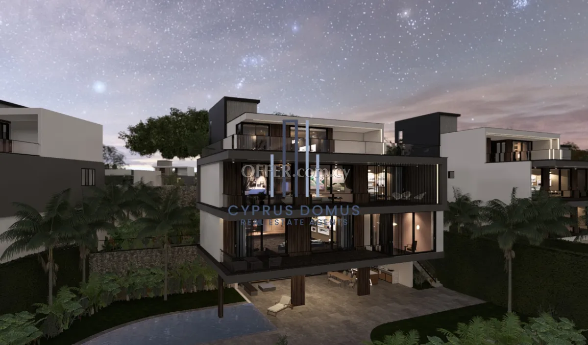 New Modern Sea View Luxury Villa With Swimming Pool In Germasogeia Area - 5