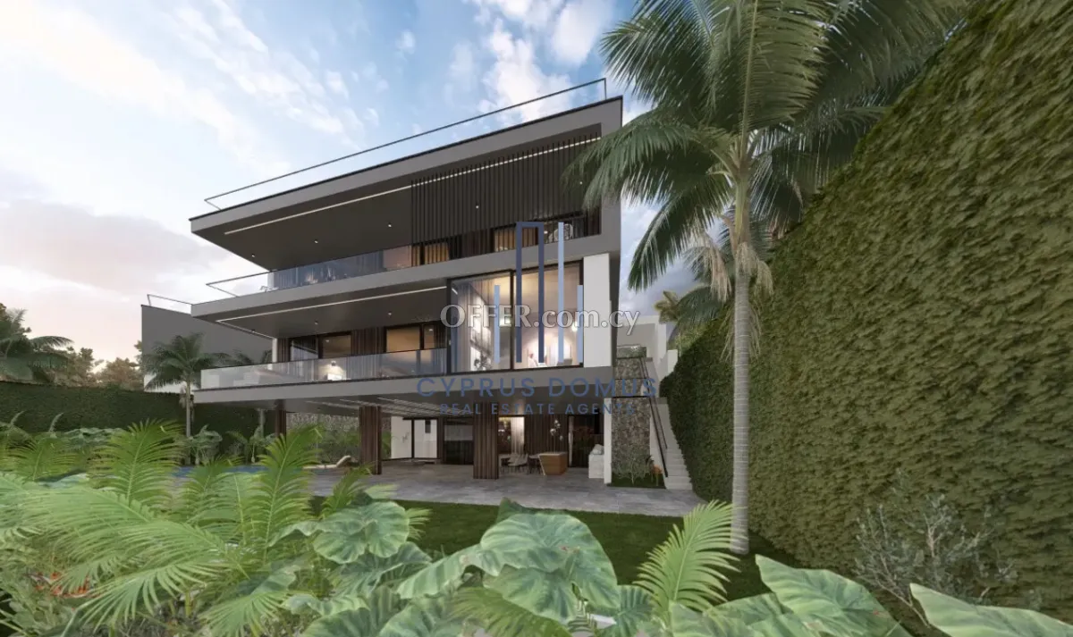 New Modern Sea View Luxury Villa With Swimming Pool In Germasogeia Area - 5