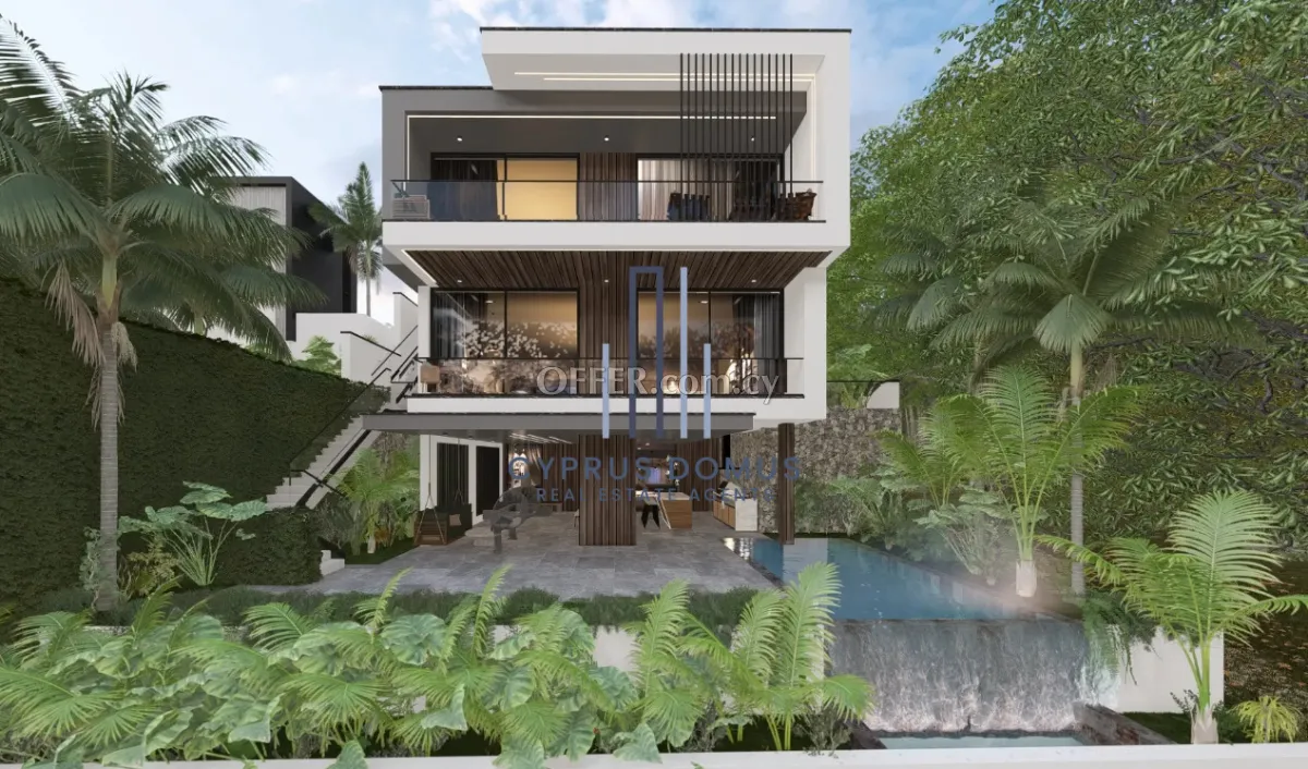 New Modern Sea View Luxury Villa With Swimming Pool In Germasogeia Area - 5