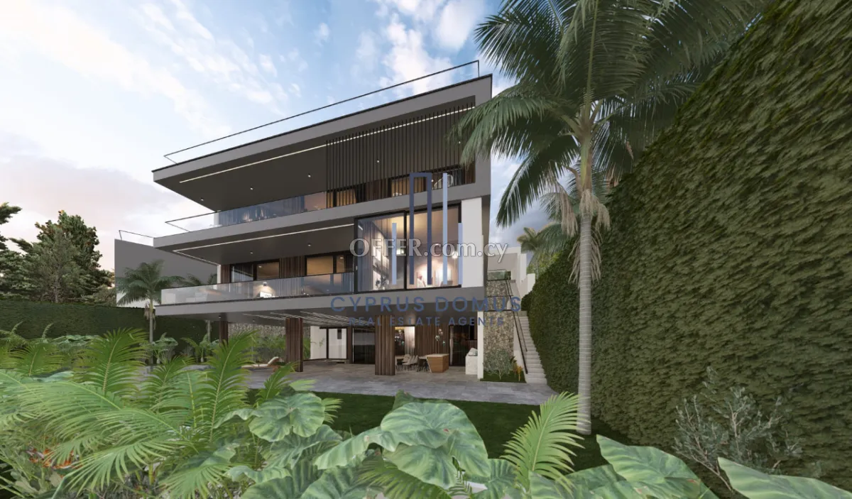 New Modern Sea View Luxury Villa With Swimming Pool In Germasogeia Area - 3