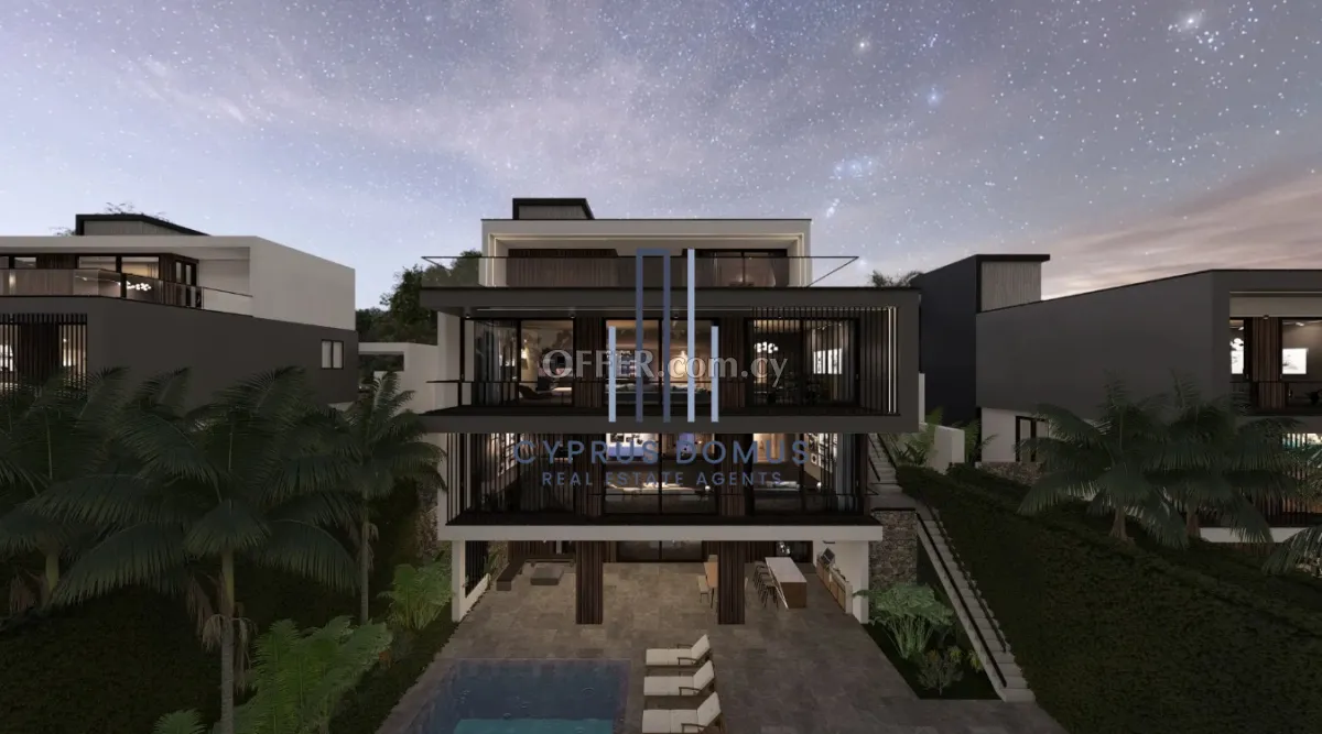 New Modern Sea View Luxury Villa With Swimming Pool In Germasogeia Area - 3