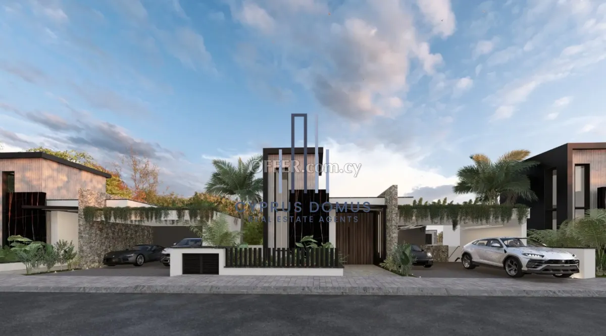 New Modern Sea View Luxury Villa With Swimming Pool In Germasogeia Area - 3
