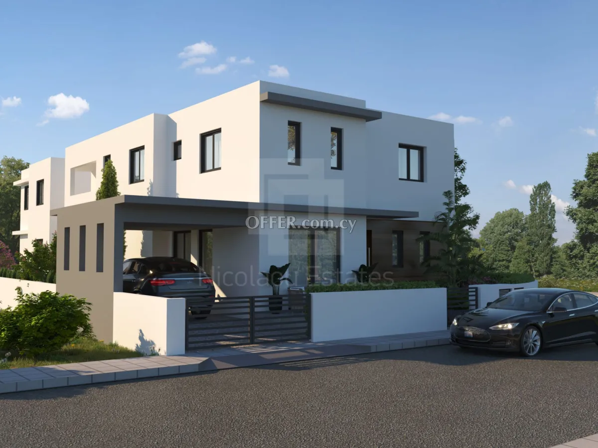 Brand New Corner Three Bedroom House for Sale in Panagia Nicosia - 7
