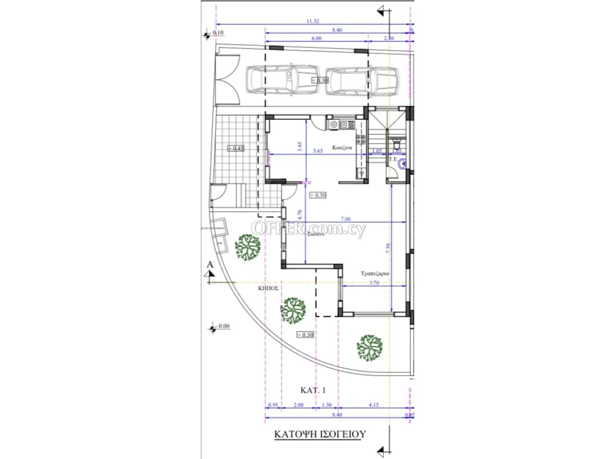 Brand New Corner Three Bedroom House for Sale in Panagia Nicosia - 6