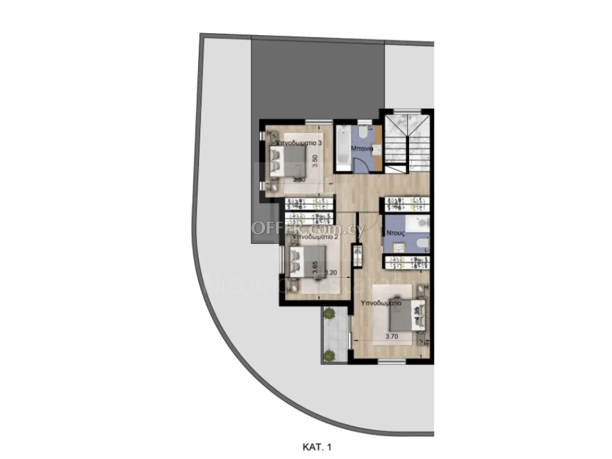 Brand New Corner Three Bedroom House for Sale in Panagia Nicosia - 4