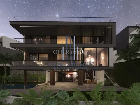 New Modern Sea View Luxury Villa With Swimming Pool In Germasogeia Area - Main Photo