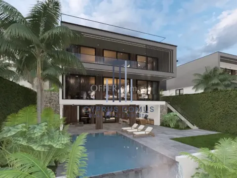 New Modern Sea View Luxury Villa With Swimming Pool In Germasogeia Area - 4