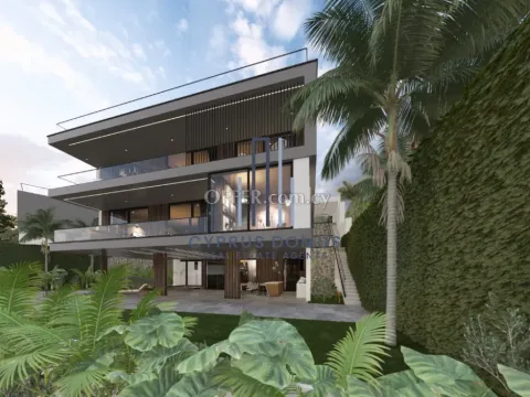 New Modern Sea View Luxury Villa With Swimming Pool In Germasogeia Area - 3