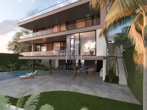 New Modern Sea View Luxury Villa With Swimming Pool In Germasogeia Area - 2