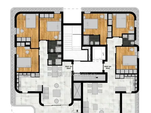 Apartment (Penthouse) in Zakaki, Limassol for Sale - Main Photo