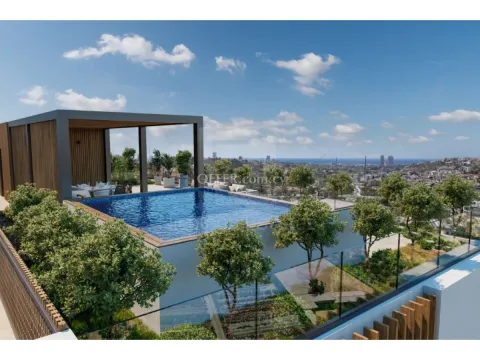 Luxury three bedroom penthouse for sale in a gated complex Germasogia - Main Photo