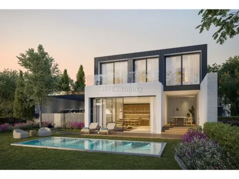 Three bedroom bedroom detached villa in a gated complex Germasogia - 7