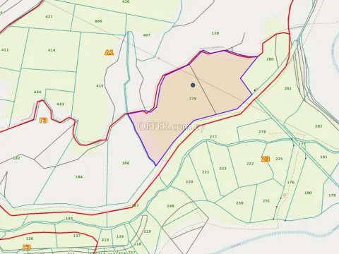 Land Parcel 29106 sm in Kouklia, Paphos - 4