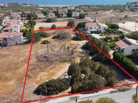 Large Sea View Plot For Sale Pyrgos Resort Area - Main Photo